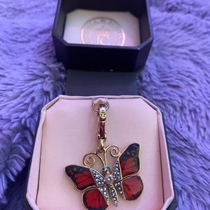 Authentic juicy couture monarch butterfly charm